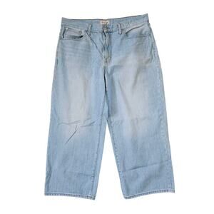 Madewell The Perfect Vintage Wide-Leg Crop Jean 33